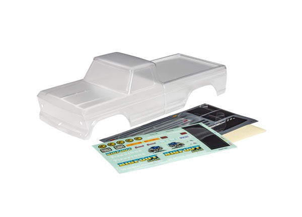 Traxxas 3660X Body Bigfoot No. 1 Clear W/ Decal