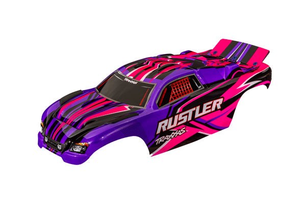 Traxxas 3734 Body Rustler Clipless (8814943174893)