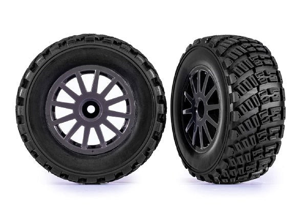 Traxxas 7473-GRAY Tires & Wheels Whl Gravl Pattrn Tire