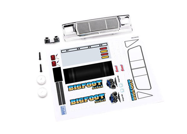 Traxxas 9844X Trx-4M Bigfoot Body Kit (8814948679917)
