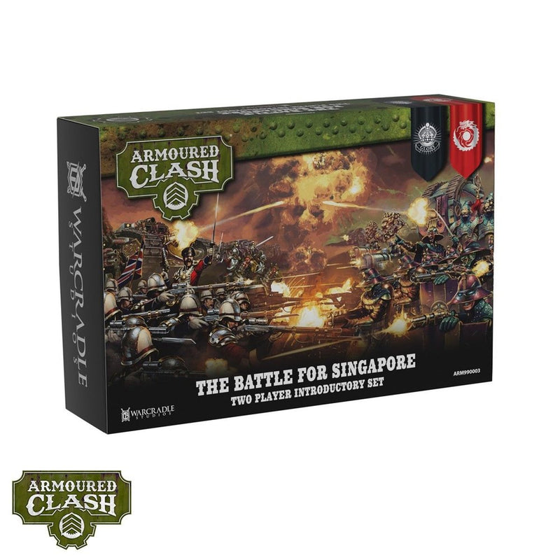 Warcradle ARM990003 Armoured Clash: The Battle for Singapore - Two Player Introductory Set