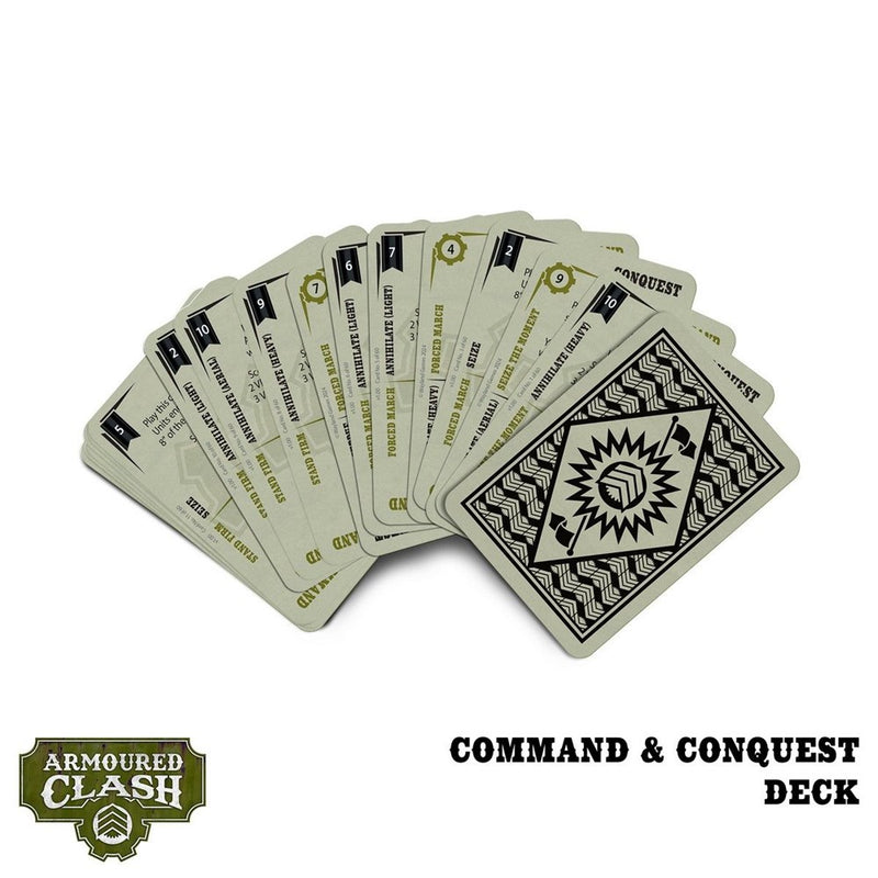 Warcradle ARM990004 Armoured Clash Command and Conquest Deck
