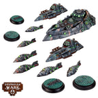 Warcradle Dystopian Wars: Hypatia Battlefleet Set (2)