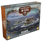 Warcradle Dystopian Wars: Icarus Battlefleet Set