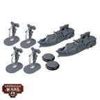Warcradle Dystopian Wars: Union Support Squadrons (2)