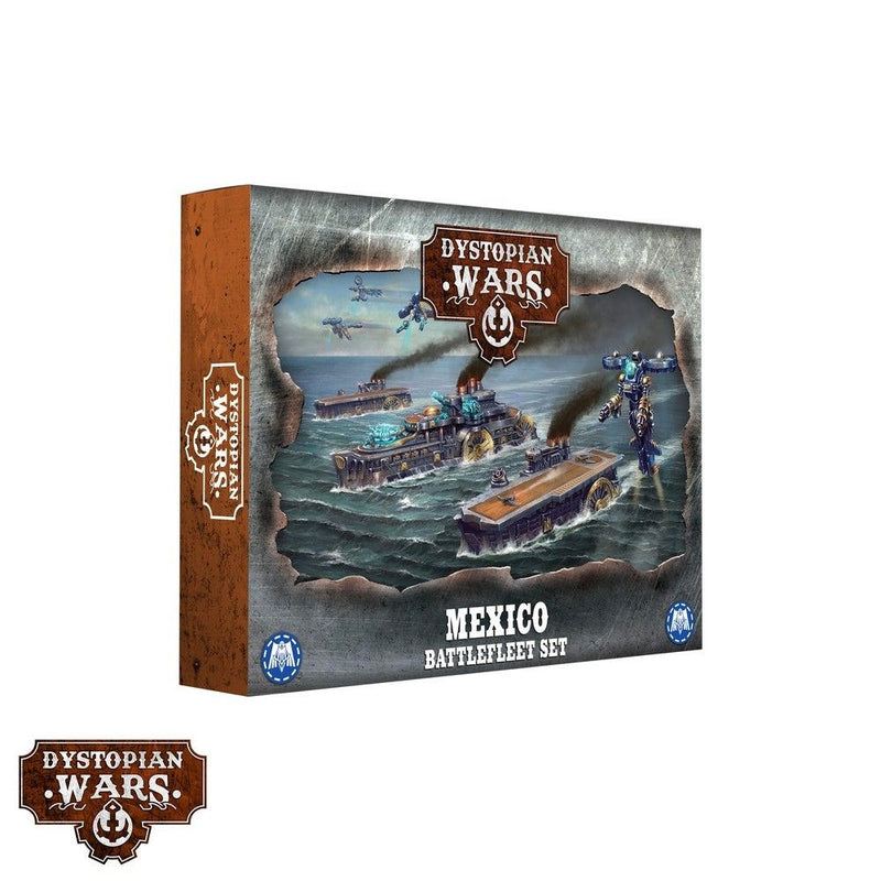 Warcradle DWA120006 Dystopian Wars: Mexico Battlefleet Set