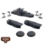 Warcradle Dystopian Wars: Mexico Battlefleet Set (2)