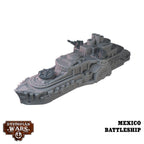 Warcradle Dystopian Wars: Mexico Battlefleet Set (3)