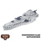 Warcradle Dystopian Wars: Independence Battlefleet Set (3)