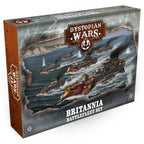 Warcradle Dystopian Wars: Britannia Battlefleet Set