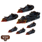 Warcradle Dystopian Wars: Britannia Battlefleet Set (2)