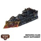 Warcradle Dystopian Wars: Britannia Battlefleet Set (3)