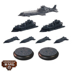 Warcradle Dystopian Wars: Protecteur Battlefleet Set (2)