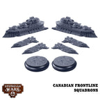 Warcradle Dystopian Wars: Canadian Frontline Squadrons (2)