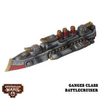 Warcradle Dystopian Wars: Ganges Battlefleet Set (3)