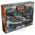 Warcradle Dystopian Wars: Ning Jing Battlefleet Set