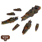 Warcradle Dystopian Wars: Ning Jing Battlefleet Set (2)