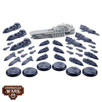 Warcradle Dystopian Wars: Hachiman Battlefleet Set (2)