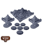 Warcradle Dystopian Wars: Zhanmadao Battlefleet Set (2)