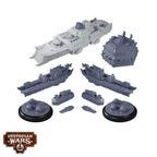 Warcradle Dystopian Wars: Ergun Battlefleet Set (2)