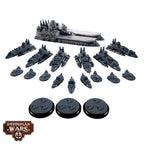 Warcradle Dystopian Wars: Suleiman Battlefleet Set (2)
