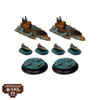 Warcradle Dystopian Wars: Sultanate Support Squadrons (2)