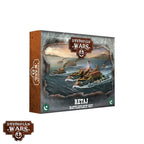 Warcradle Dystopian Wars: Retaj Battlefleet Set