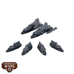 Warcradle Dystopian Wars: Retaj Battlefleet Set (2)