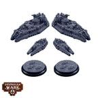 Warcradle Dystopian Wars: Egyptian Frontline Squadrons (2)