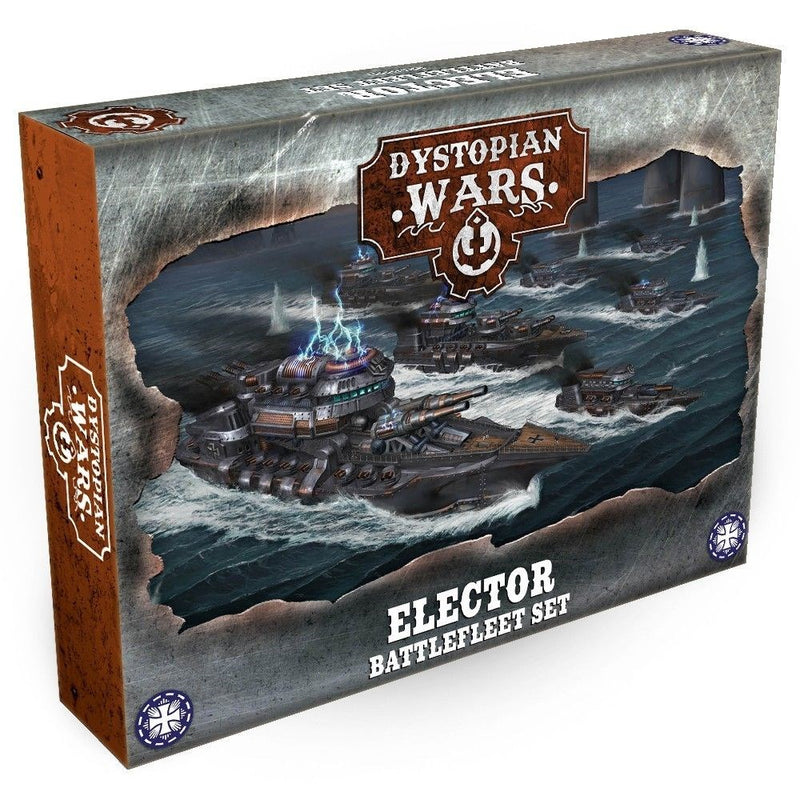 Warcradle DWA250001 Dystopian Wars: Elector Battlefleet Set