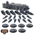 Warcradle Dystopian Wars: Ice Maiden Battlefleet Set (2)