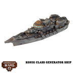 Warcradle Dystopian Wars: Konig Battlefleet Set (3)
