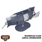 Warcradle Dystopian Wars: Maximilian Aerial Linebreaker (2)