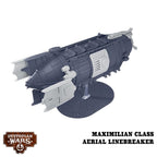 Warcradle Dystopian Wars: Maximilian Aerial Linebreaker (3)