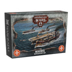 Warcradle Dystopian Wars: Minerva Battlefleet Set