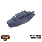 Warcradle Dystopian Wars: Minerva Battlefleet Set (3)