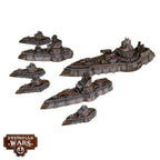 Warcradle Dystopian Wars: Borodino Battlefleet Set (2)