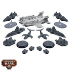 Warcradle Dystopian Wars: Alexayev Battlefleet Set (2)