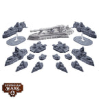 Warcradle Dystopian Wars: Rikhter Battlefleet Set (2)
