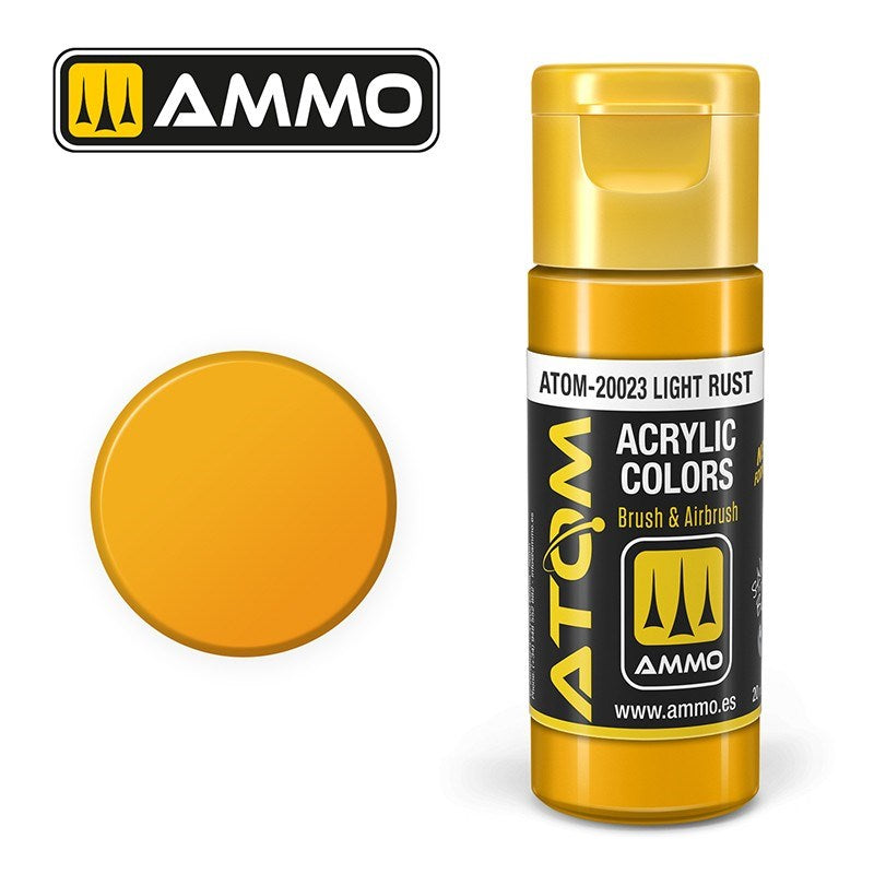 AMMO by Mig Jimenez ATOM-20023 Atom Color Light Rust 20ml
