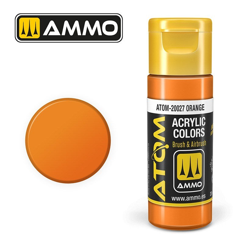AMMO by Mig Jimenez ATOM-20027 Atom Color Orange 20ml
