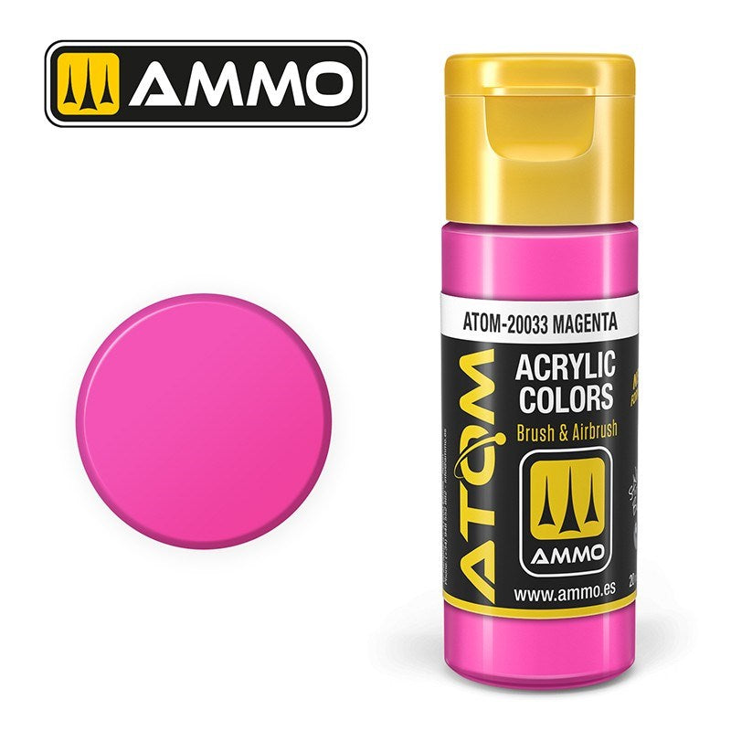 AMMO by Mig Jimenez ATOM-20033 Atom Color Magenta 20ml