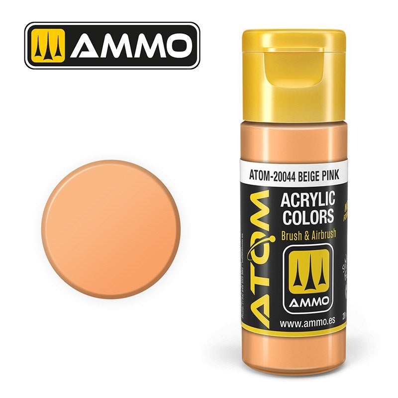 AMMO by Mig Jimenez ATOM-20044 Atom Color Beige Pink 20ml (8938433282285)