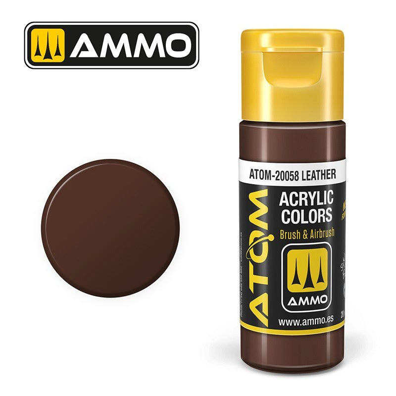 AMMO by Mig Jimenez ATOM-20058 Atom Color Leather 20ml (8938434330861)