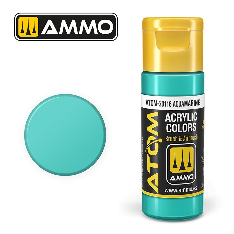 AMMO by Mig Jimenez ATOM-20116 Atom Color Aquamarine 20ml