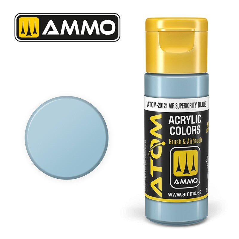 AMMO by Mig Jimenez ATOM-20121 Atom Color Air Superiority Blue 20ml