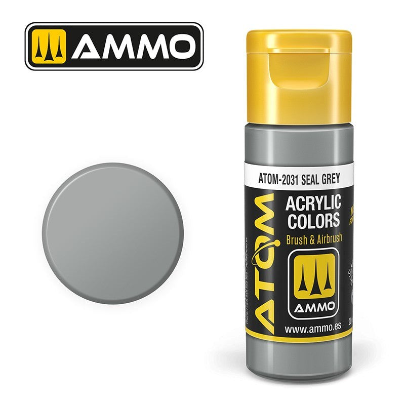 AMMO by Mig Jimenez ATOM-20131 Atom Color Seal Grey 20ml