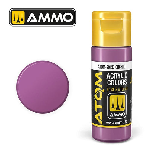 AMMO by Mig Jimenez ATOM-20153 Atom Color Orchid 20ml (8938441441517)