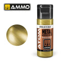 AMMO by Mig Jimenez ATOM-20172 Atom Color Metallic Gold 20ml (8938442850541)