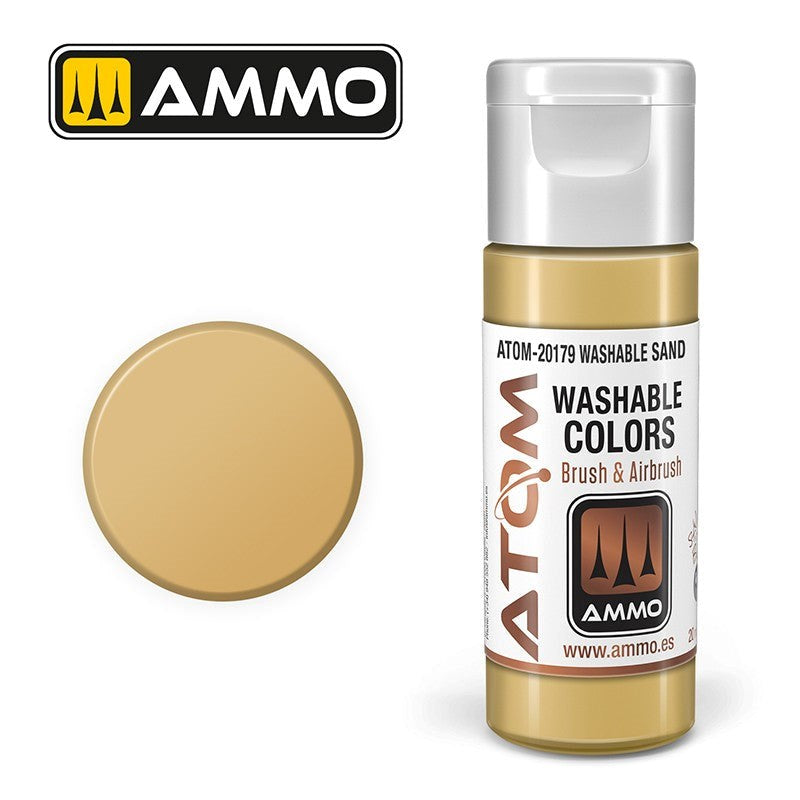 AMMO by Mig Jimenez ATOM-20179 Atom Color Washable Sand 20ml